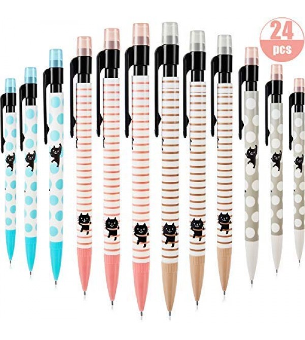 24 Pieces Mechanical Pencils